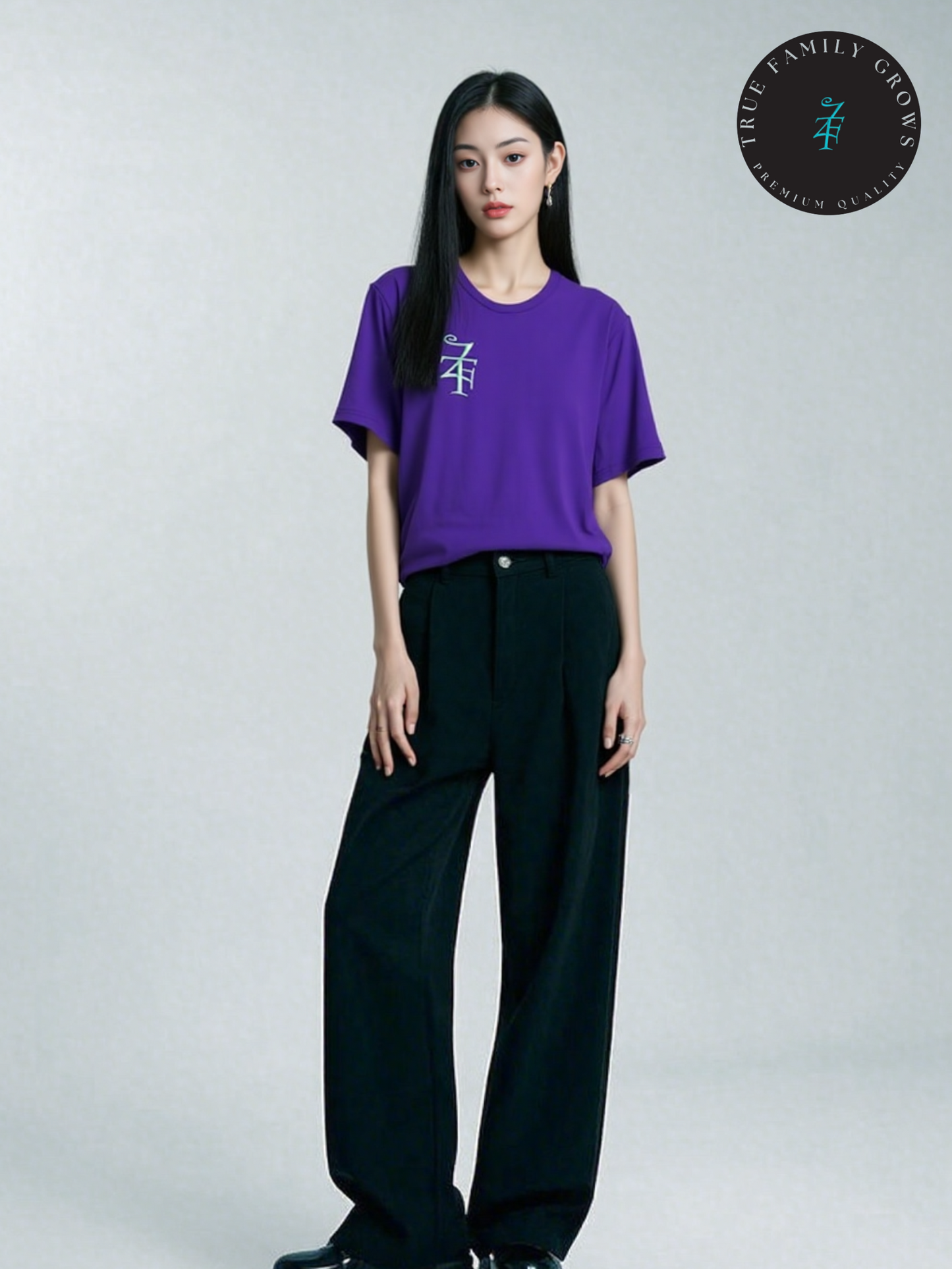 Purple TFG Shirt with White Logo