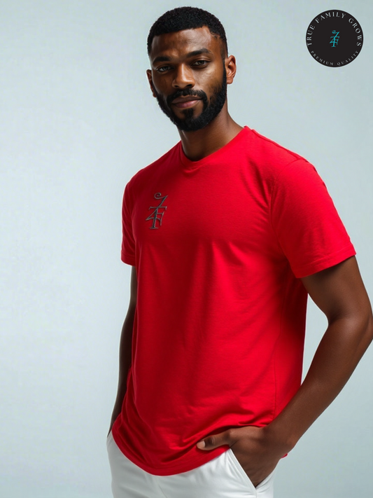 Red TFG Shirt with Gray Logo
